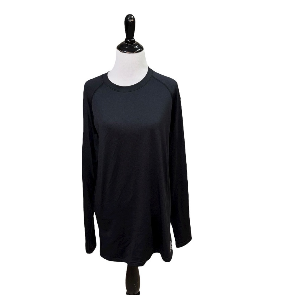 Reebok Men's Size XL Athletic T-Shirt Long Sleeve Fitted Quick Dry Stretchy